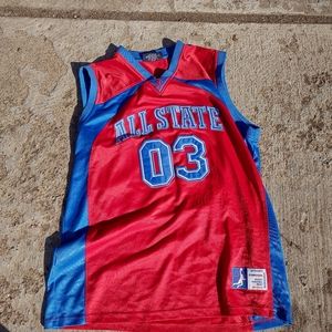 Vtg slam drunk all-state jersey basketball large